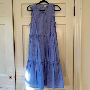 J Crew Factory Tiered Dress